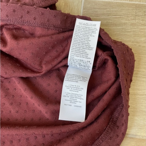 Madewell Texture & Thread Clipdot Ruffle Top - Picture 4 of 9